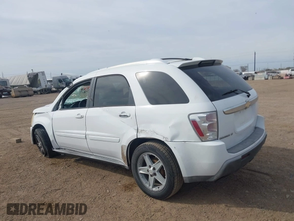 2005 Chevrolet Equinox LT with VIN 2CNDL63F556163202, listed as a IAAI auction lot 41579151 with 108,813 mi miles. Bid and sale history available at carsss.com. Image 14.
