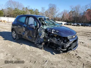 2019 Chevrolet Trax LS with VIN 3GNCJKSBXKL177964, listed as a Copart auction lot 49544625 with 86,476 mi miles and Salvage Title. Bid and sale history available at carsss.com. Image 4.