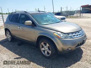 2003 Nissan Murano SL with VIN JN8AZ08T33W108417, listed as a IAAI auction lot 41838356 with 272,106 mi miles. Bid and sale history available at carsss.com. Image 1.