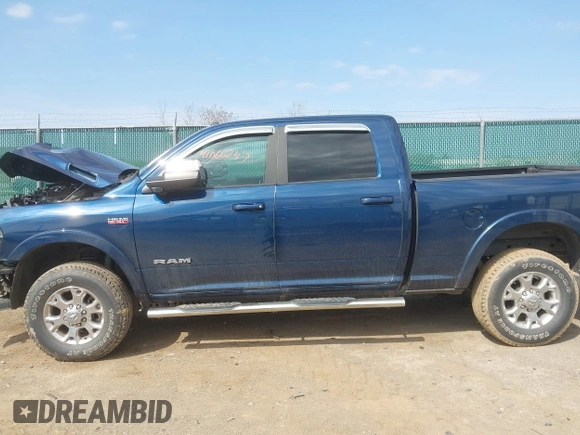 2021 Ram 2500 Laramie with VIN 3C6UR5FJ2MG668959, listed as a IAAI auction lot 42066247 with 14,739 mi miles. Bid and sale history available at carsss.com. Image 14.