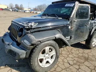 2019 Jeep Wrangler Sport S с VIN 1C4GJXAG9KW609099, выставлен на аукционе Copart как лот 44723915 с пробегом 128 046 миль миль и Списание • Salvage title. История ставок и продаж доступна на DreamBid. Изображение 12.