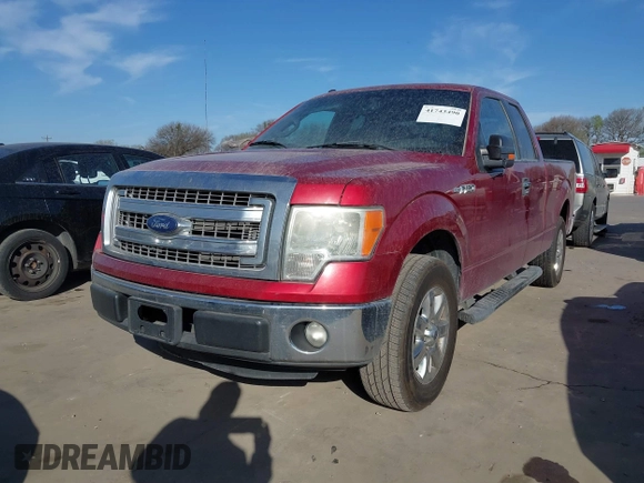 2014 Ford F-150 XL with VIN 1FTEX1CM9EFB16548, listed as a IAAI auction lot 41743490 with 232,325 mi miles and . Bid and sale history available at DreamBid. Image 17.