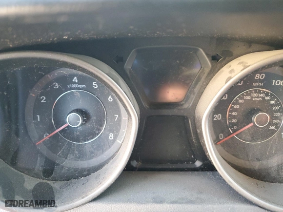 2016 Hyundai Elantra SE with VIN 5NPDH4AE1GH709982, listed as a Copart auction lot 84433434 with 0 mi miles and Salvage Title. Bid and sale history available at carsss.com. Image 9.
