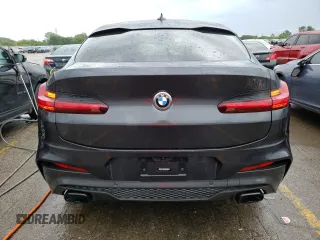 2021 BMW X4 M40i with VIN 5UX2V5C08M9E17162, listed as a Copart auction lot 67602073 with 33,879 mi miles. Bid and sale history available at carsss.com. Image 6.