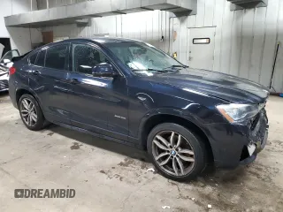 2016 BMW X4 xDrive28i z VIN 5UXXW3C51G0R20377, wystawiony jako Copart lot #56760505 z przebiegiem 106 669 mil mil oraz Nie do naprawy • Non repairable. Historia ofert i sprzedaży dostępna na DreamBid. Obrazek 4.