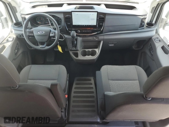 2024 Ford Transit Passenger XL with VIN 1FBAX2C89RKA74343, listed as a Copart auction lot 53151605 with 32,299 mi miles and Clean Title. Bid and sale history available at carsss.com. Image 8.