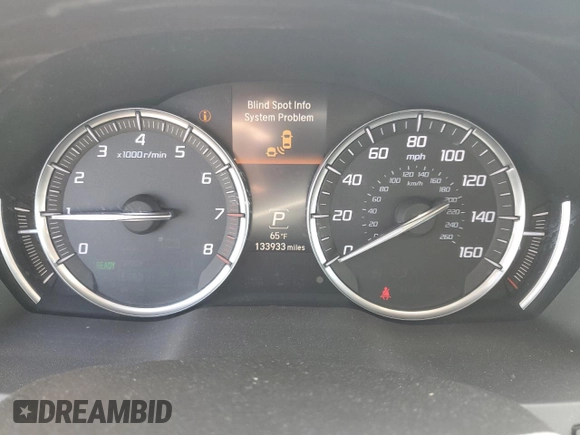 2017 Acura MDX Sport Hybrid w/Advance Pkg with VIN 5FRYD7H76HB000856, listed as a Copart auction lot 53651514 with 133,933 mi miles. Bid and sale history available at carsss.com. Image 9.