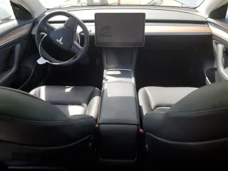 2023 Tesla Model 3 with VIN 5YJ3E1EA0PF623233, listed as a Copart auction lot 55781355 with 26,301 mi miles and Salvage title. Bid and sale history available at DreamBid. Image 8.