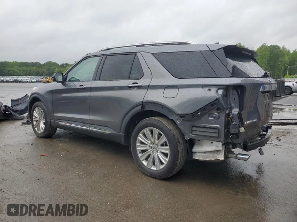 2021 Ford Explorer Limited z VIN 1FMSK8FH6MGB92399, wystawiony jako Copart lot #57482785 z przebiegiem 51 795 mil mil oraz Szkoda całkowita • Salvage title. Historia ofert i sprzedaży dostępna na DreamBid. Obrazek 2.