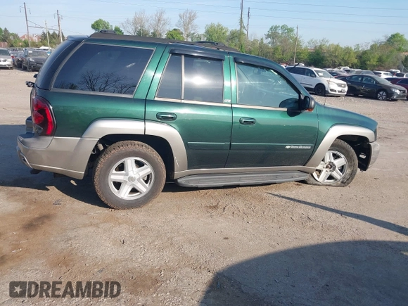 2002 Chevrolet TrailBlazer LTZ with VIN 1GNDT13S022481992, listed as a IAAI auction lot 42105335 with 71,456 mi miles and . Bid and sale history available at DreamBid. Image 4.