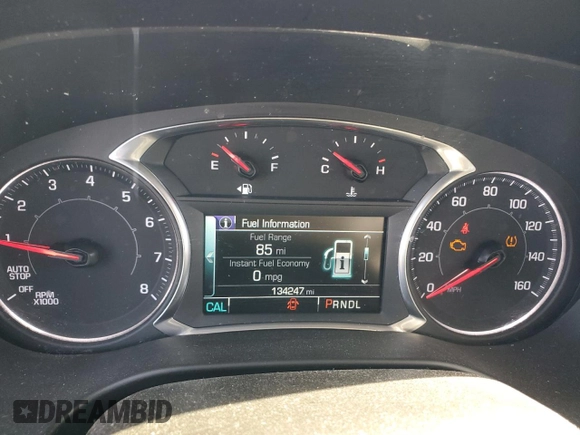 2018 GMC Acadia SLT with VIN 1GKKNMLA0JZ236851, listed as a Copart auction lot 73528254 with 134,247 mi miles and Salvage Title. Bid and sale history available at DreamBid. Image 9.