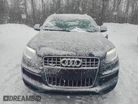 2015 Audi Q7 3.0T Vorsprung Edition with VIN WA1WGCFE0FD001297, listed as a Copart auction lot 43398965 with 136,498 mi miles and Salvage Title. Bid and sale history available at carsss.com. Image 5.