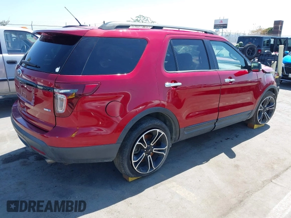 2014 Ford Explorer Sport z VIN 1FM5K8GT7EGC36069, wystawiony jako IAAI lot #41468723 z przebiegiem Nie podano mil oraz . Historia ofert i sprzedaży dostępna na DreamBid. Obrazek 4.