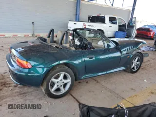 1998 BMW 3 Series Z3 2.8 z VIN 4USCJ3337WLC15638, wystawiony jako Copart lot #59053655 z przebiegiem 128 978 mil mil oraz Szkoda całkowita • Salvage title. Historia ofert i sprzedaży dostępna na DreamBid. Obrazek 3.