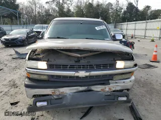2001 Chevrolet Silverado 1500 LS with VIN 2GCEC19V111114418, listed as a Copart auction lot 47097465 with 156,691 mi miles and Salvage Title. Bid and sale history available at carsss.com. Image 5.