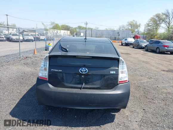 2011 Toyota Prius I with VIN JTDKN3DU8B1433698, listed as a IAAI auction lot 42124404 with 223,576 mi miles. Bid and sale history available at carsss.com. Image 6.