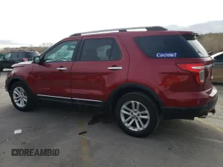 2015 Ford Explorer XLT with VIN 1FM5K8D81FGC28227, listed as a Copart auction lot 51838445 with 144,469 mi miles and Salvage Title. Bid and sale history available at carsss.com. Image 2.