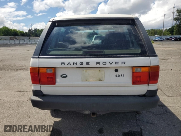 1998 Land Rover Range Rover z VIN SALPV1243WA383806, wystawiony jako Copart lot #58947165 z przebiegiem 156 937 mil mil oraz Czysty tytuł • Clean title. Historia ofert i sprzedaży dostępna na DreamBid. Obrazek 6.