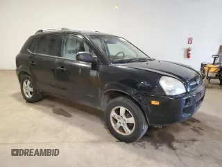 2008 Hyundai Tucson GLS with VIN KM8JM12BX8U873512, listed as a Copart auction lot 53549345 with 125,455 mi miles and Salvage Title. Bid and sale history available at carsss.com. Image 4.