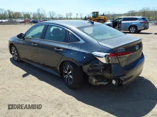 2023 Honda Civic Sedan EX with VIN 2HGFE1F71PH324023, listed as a IAAI auction lot 39256308 with 6,451 mi miles. Bid and sale history available at carsss.com. Image 3.