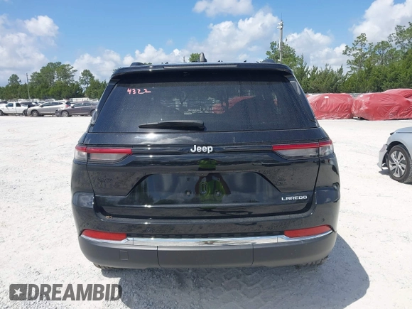 2024 Jeep Grand Cherokee Laredo X with VIN 1C4RJGAGXRC187574, listed as a IAAI auction lot 42234322 with Not provided miles and . Bid and sale history available at DreamBid. Image 16.