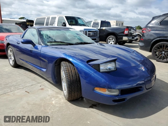 2004 Chevrolet Corvette with VIN 1G1YY22G645132389, listed as a Copart auction lot 74123514 with 0 mi miles and Non Repairable. Bid and sale history available at carsss.com. Image 4.