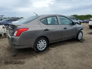 2017 Nissan Versa SV z VIN 3N1CN7AP9HL819481, wystawiony jako Copart lot #56938455 z przebiegiem 35 351 mil mil oraz Nie do naprawy • Non repairable. Historia ofert i sprzedaży dostępna na DreamBid. Obrazek 3.