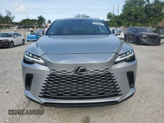 2025 Lexus RX 350 with VIN 2T2BAMBA6SC054765, listed as a Copart auction lot 56404635 with 3,476 mi miles and Salvage title. Bid and sale history available at DreamBid. Image 5.