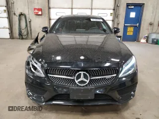 2017 Mercedes-Benz C 43 AMG with VIN WDDWJ6EB5HF457406, listed as a Copart auction lot 52108435 with 44,171 mi miles and Salvage title. Bid and sale history available at DreamBid. Image 5.