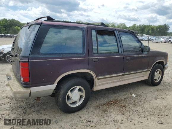 1994 Ford Explorer Eddie Bauer with VIN 1FMDU32X8RUB49646, listed as a Copart auction lot 85906804 with 11,802 mi miles and Salvage title. Bid and sale history available at DreamBid. Image 3.