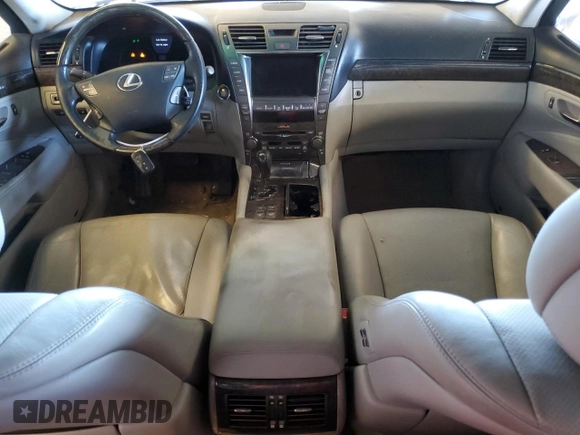 2007 Lexus LS 460 L с VIN JTHGL46F675002095, выставлен на аукционе Copart как лот 57713415 с пробегом 164 548 миль миль и Чистый • Clean title. История ставок и продаж доступна на DreamBid. Изображение 8.
