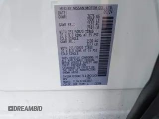 2024 Nissan Pathfinder SL с VIN 5N1DR3CD8RC310010, выставлен на аукционе IAAI как лот 41826608 с пробегом 6 079 миль миль и . История ставок и продаж доступна на DreamBid. Изображение 9.