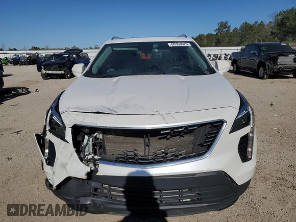 2023 Cadillac XT4 FWD Luxury with VIN 1GYAZAR43PF122536, listed as a Copart auction lot 54873925 with 67,775 mi miles and Salvage Title. Bid and sale history available at carsss.com. Image 5.