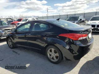 2013 Hyundai Elantra Limited with VIN KMHDH4AE6DU891000, listed as a Copart auction lot 48955665 with 129,030 mi miles and Salvage Title. Bid and sale history available at carsss.com. Image 2.