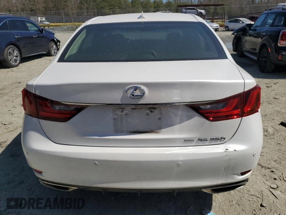 2013 Lexus GS 350 with VIN JTHCE1BL6D5004136, listed as a Copart auction lot 50759315 with 61,301 mi miles and Salvage Title. Bid and sale history available at carsss.com. Image 6.