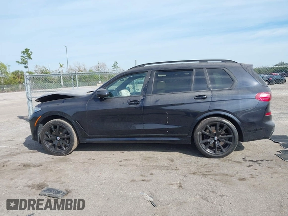 2022 BMW X7 M50i z VIN 5UXCX6C08N9M15818, wystawiony jako IAAI lot #41434065 z przebiegiem 52 740 mil mil oraz . Historia ofert i sprzedaży dostępna na DreamBid. Obrazek 14.
