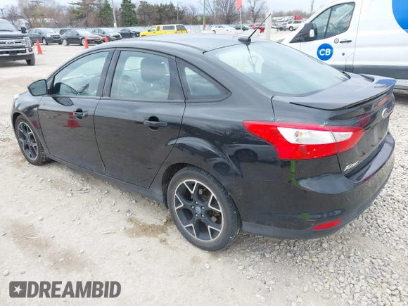 2012 Ford Focus SE with VIN 1FAHP3F24CL173182, listed as a IAAI auction lot 41905495 with 119,663 mi miles. Bid and sale history available at carsss.com. Image 3.
