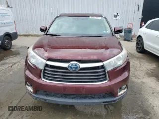 2016 Toyota Highlander Hybrid Limited with VIN 5TDDCRFH5GS014218, listed as a Copart auction lot 71831924 with 128,058 mi miles and Salvage Title. Bid and sale history available at carsss.com. Image 5.