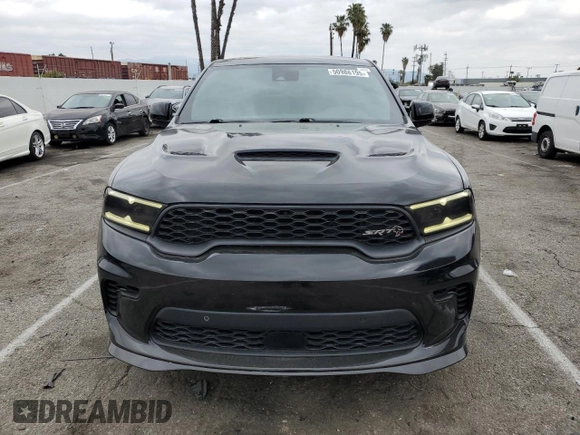2021 Dodge Durango SRT Hellcat with VIN 1C4SDJH93MC626586, listed as a Copart auction lot 50986195 with 55,495 mi miles and Salvage Title. Bid and sale history available at DreamBid. Image 5.