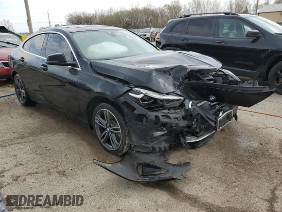 2021 BMW 2 Series 228i xDrive with VIN WBA73AK00M7H32960, listed as a Copart auction lot 52205695 with 39,240 mi miles and Salvage title. Bid and sale history available at DreamBid. Image 4.
