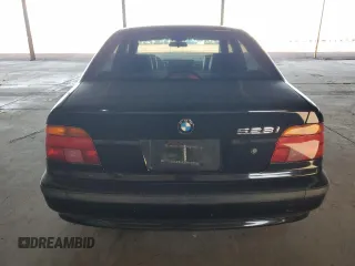 1999 BMW 5 Series 528iA with VIN WBADM6344XBY34517, listed as a Copart auction lot 51803145 with 186,637 mi miles and Salvage Title. Bid and sale history available at carsss.com. Image 6.