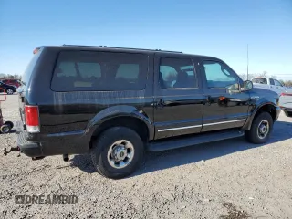 2003 Ford Excursion Limited z VIN 1FMNU43S63EB44315, wystawiony jako Copart lot #83661914 z przebiegiem 265 785 mil mil oraz Czysty tytuł • Clean title. Historia ofert i sprzedaży dostępna na DreamBid. Obrazek 3.