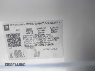 2021 GMC Terrain SLE z VIN 3GKALMEV6ML342606, wystawiony jako IAAI lot #42239598 z przebiegiem 173 811 mil mil oraz . Historia ofert i sprzedaży dostępna na DreamBid. Obrazek 9.