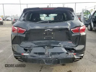 2020 Chevrolet Blazer RS z VIN 3GNKBKRS9LS668340, wystawiony jako Copart lot #54913965 z przebiegiem 86 611 mil mil oraz Szkoda całkowita • Salvage title. Historia ofert i sprzedaży dostępna na DreamBid. Obrazek 6.