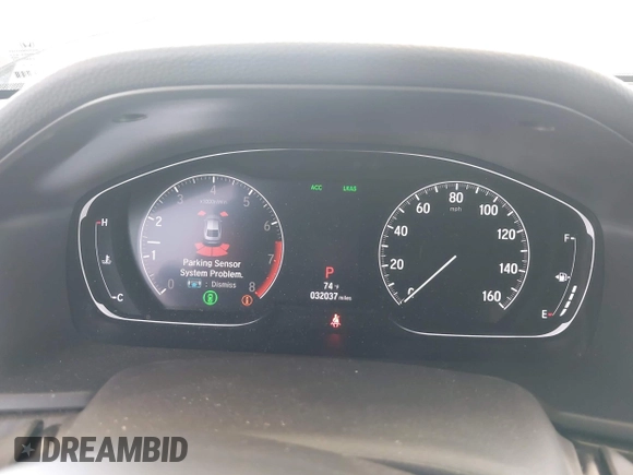2019 Honda Accord EX with VIN 1HGCV1F43KA150293, listed as a IAAI auction lot 42592009 with 32,037 mi miles and . Bid and sale history available at DreamBid. Image 7.