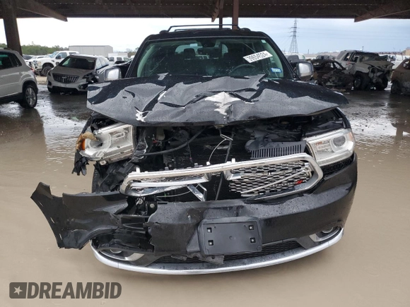 2017 Dodge Durango Citadel Anodized Platinum with VIN 1C4RDHEG8HC748327, listed as a Copart auction lot 39654524 with 137,966 mi miles and . Bid and sale history available at DreamBid. Image 5.