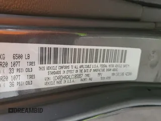 2020 Dodge Durango SXT Plus with VIN 1C4RDHAGXLC185957, listed as a Copart auction lot 50912565 with 88,255 mi miles and Salvage Title. Bid and sale history available at carsss.com. Image 13.