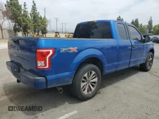 2017 Ford F-150 XL with VIN 1FTEX1CP4HFA46794, listed as a Copart auction lot 59623205 with Not provided miles and Salvage title. Bid and sale history available at DreamBid. Image 3.