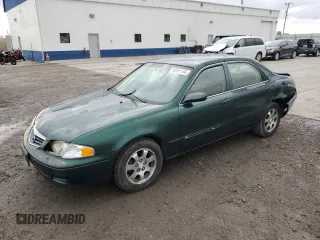 2001 Mazda 626 LX with VIN 1YVGF22C215245817, listed as a Copart auction lot 80491144 with 147,603 mi miles and Salvage Title. Bid and sale history available at carsss.com. Image 1.