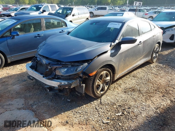 2020 Honda Civic LX with VIN 2HGFC2F67LH534381, listed as a IAAI auction lot 42056676 with 124,344 mi miles and . Bid and sale history available at DreamBid. Image 6.